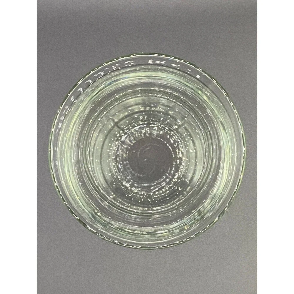 Large Glass Flower Trumpet Vase Clear Good Condition